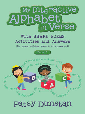 cover image of My Interactive Alphabet in Verse with Shape Poems Activities and Answers